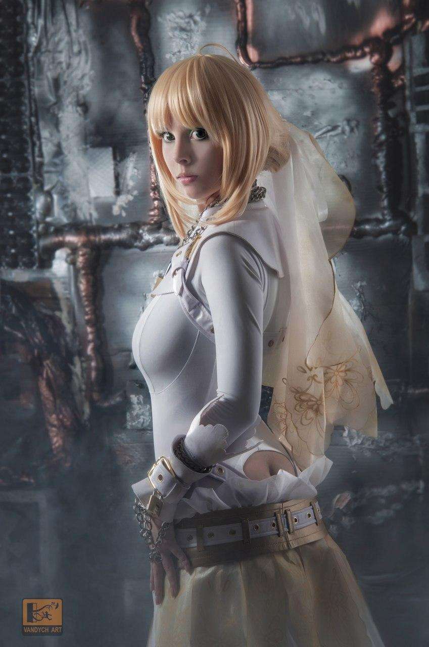 Helly Valentine Nude Saber Bride Nudecosplaygirls