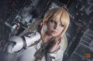 Helly Valentine nude Saber Bride - NudeCosplayGirls.com