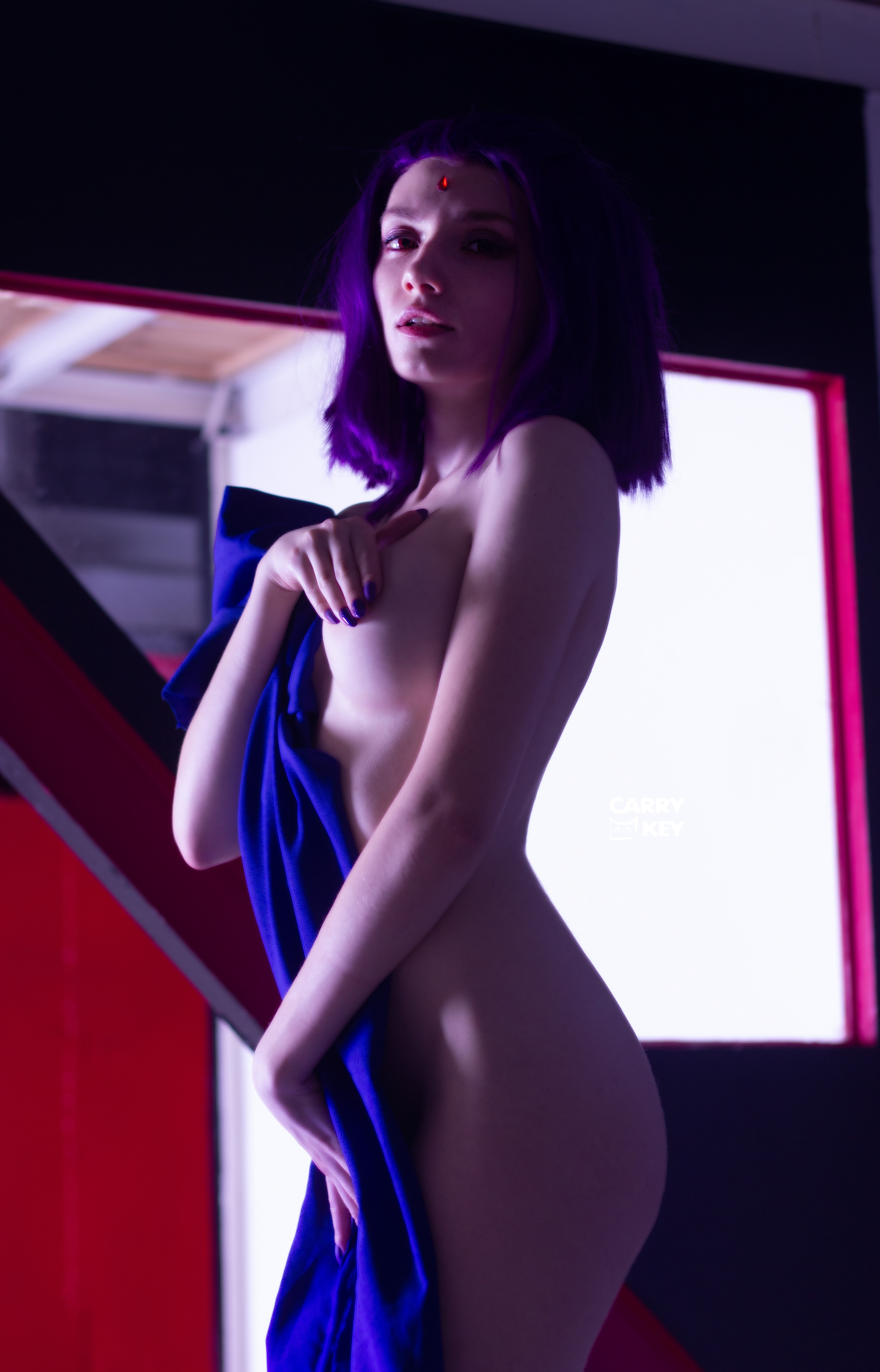 Raven cosplay nude