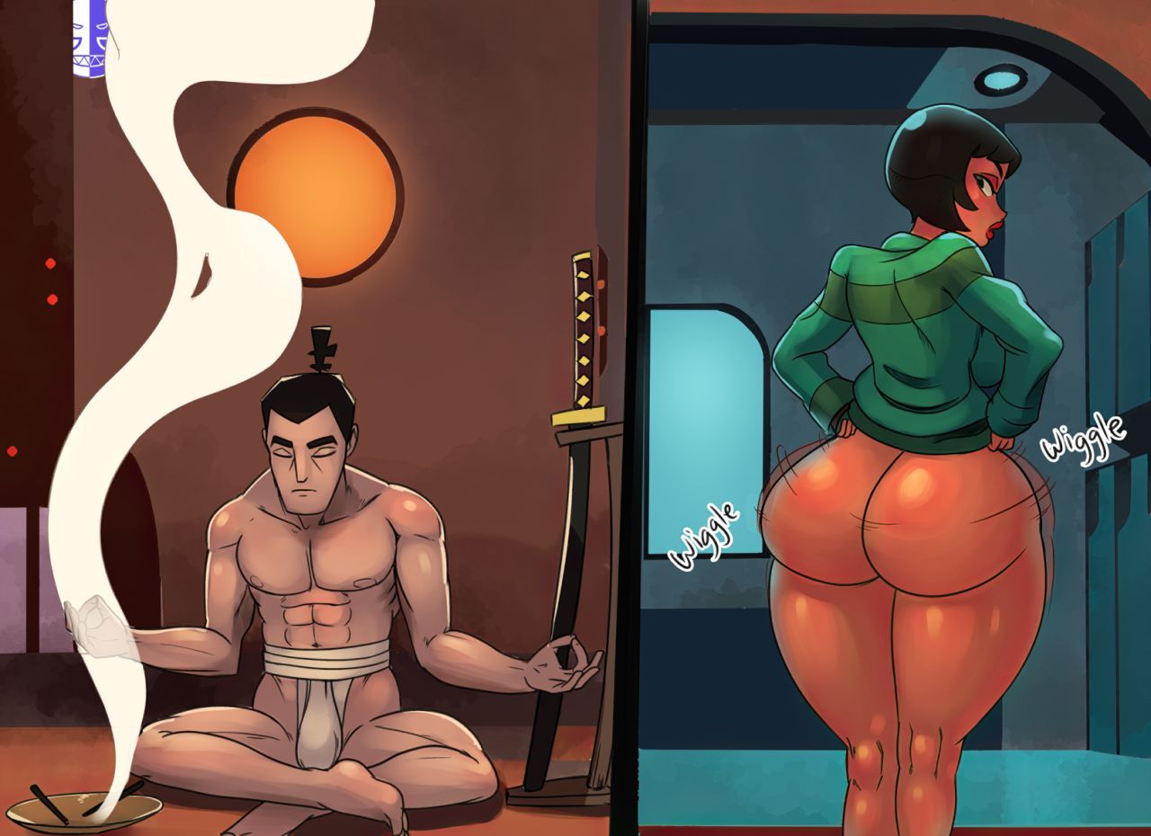 Extra Thicc is a porn comic of Samurai Jack in which Aku, a demon that torm...