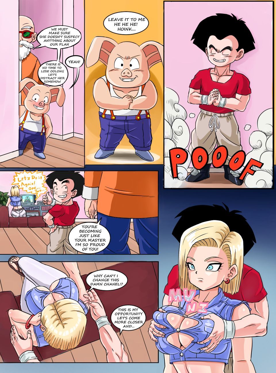 Android 18 Is Alone C18 XXX 03