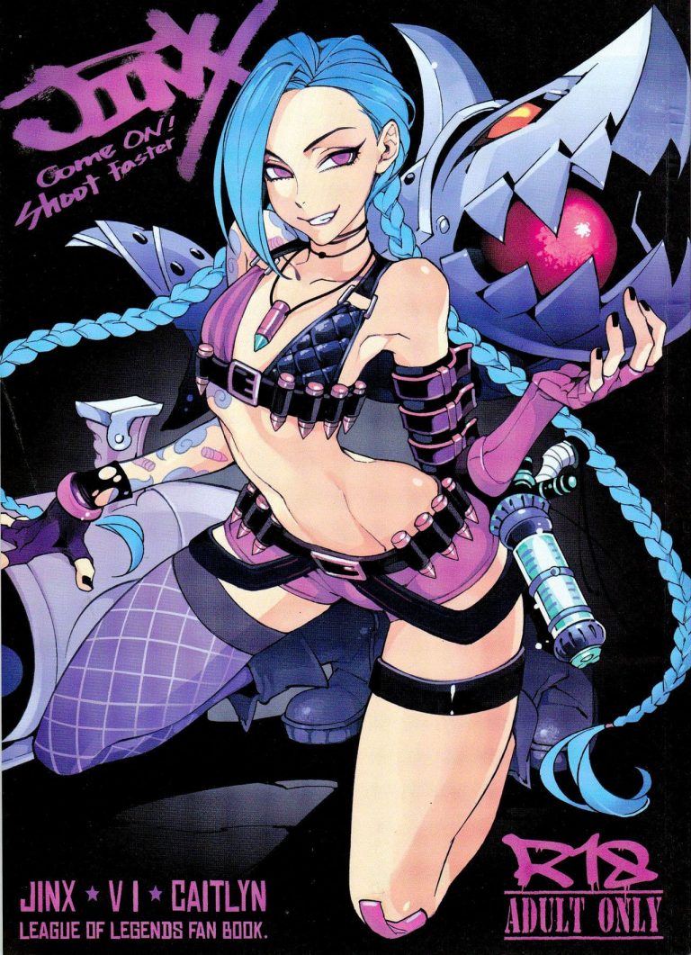 JINX Come On Shoot Faster LoL Hentai NudeCospl