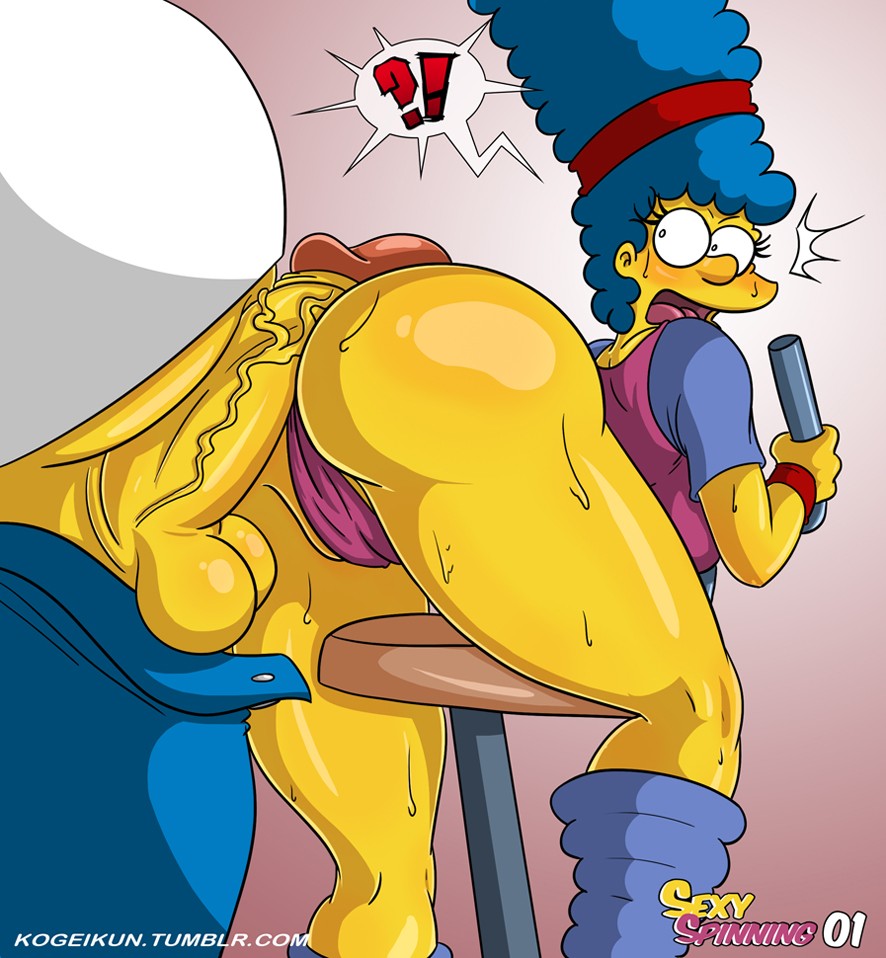 Sexy Spinning - The Simpsons - NudeCosplayGirls.com