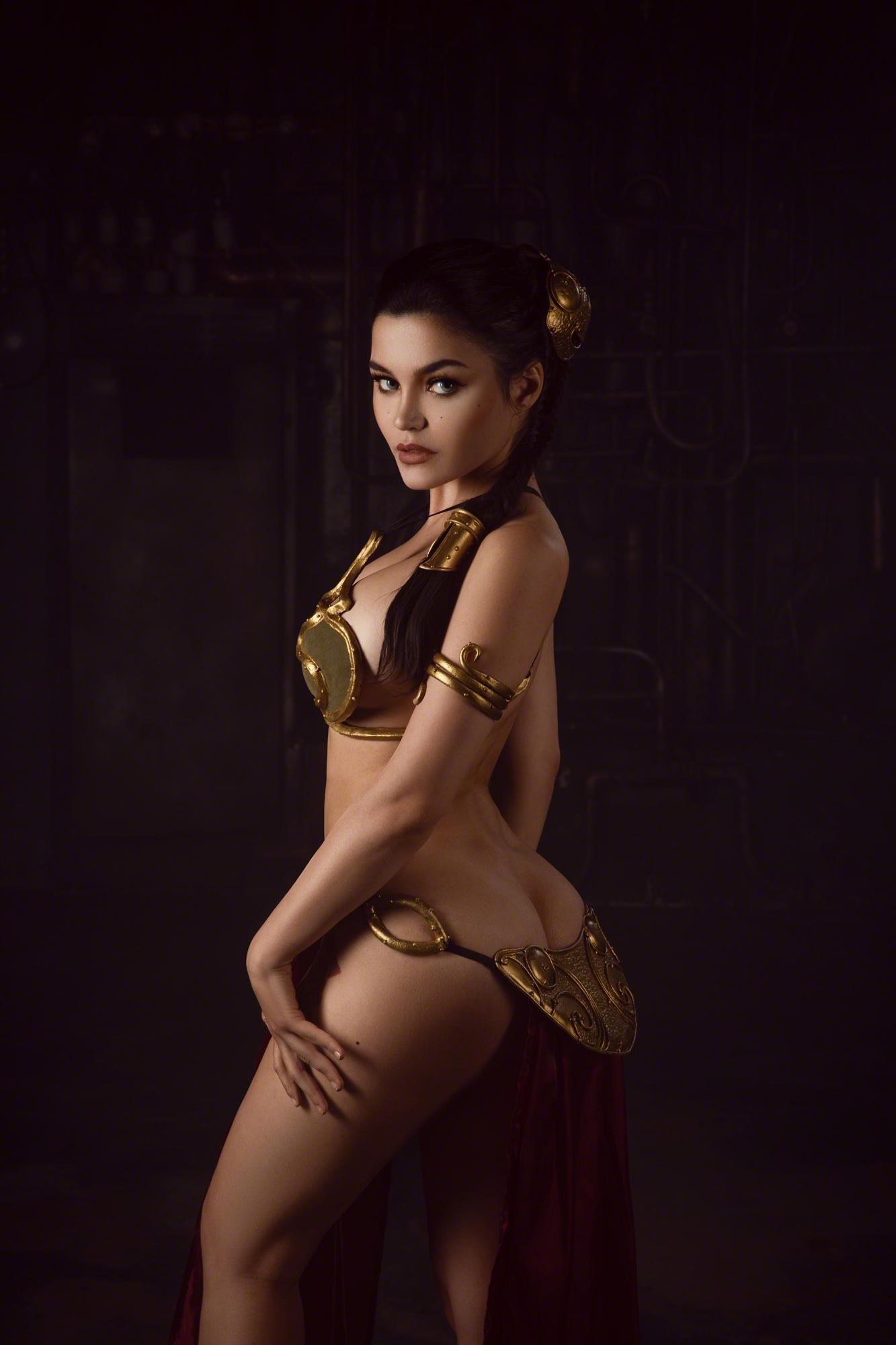 Kalinka Fox Nude Princess Leia Cosplay Set Leaked