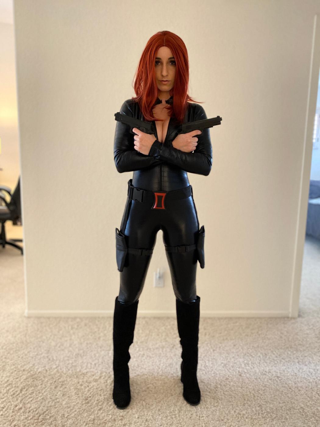 Christina khalil black widow cosplay