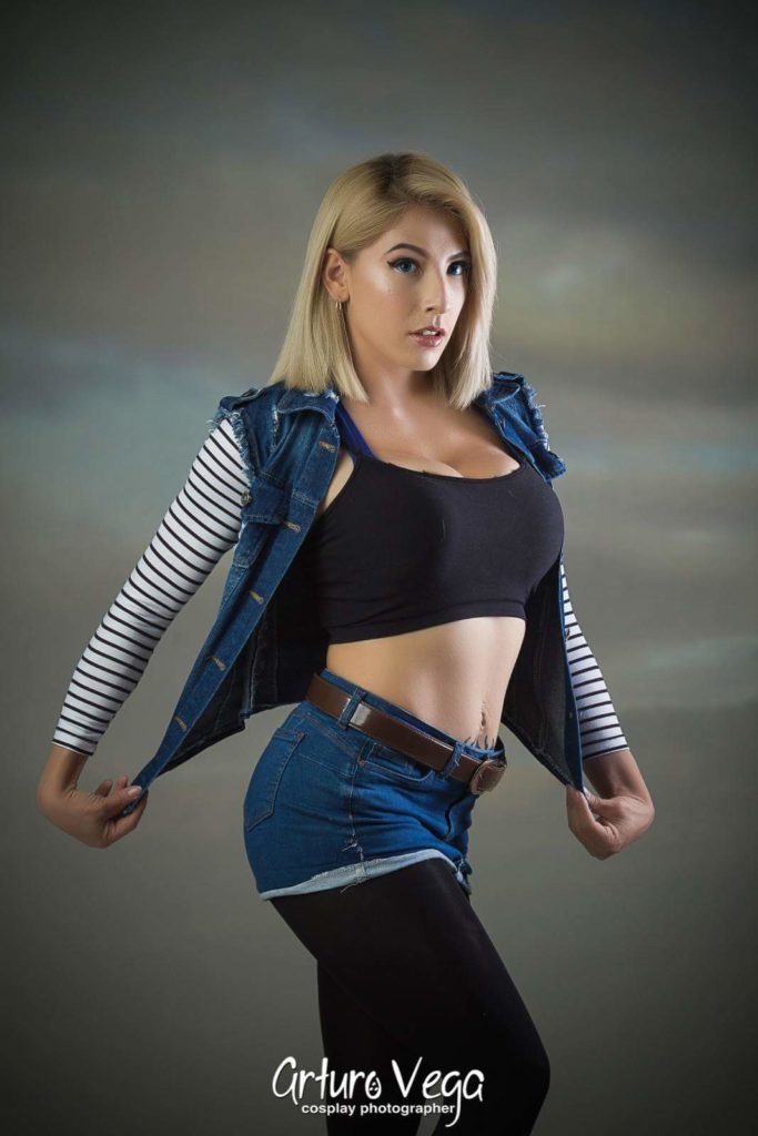 sexy naked android 18