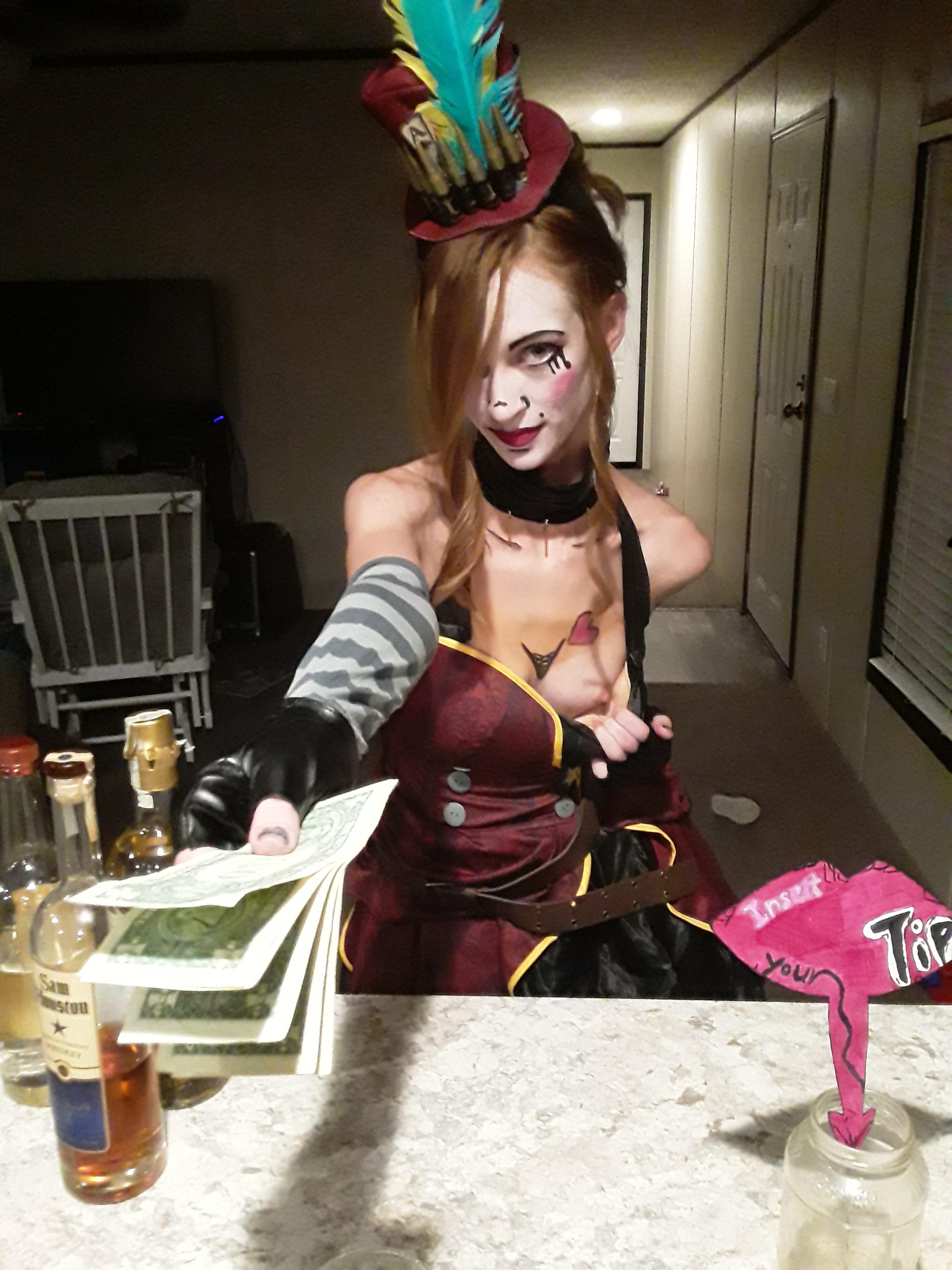 Wife tried a moxie cosplay awhile back