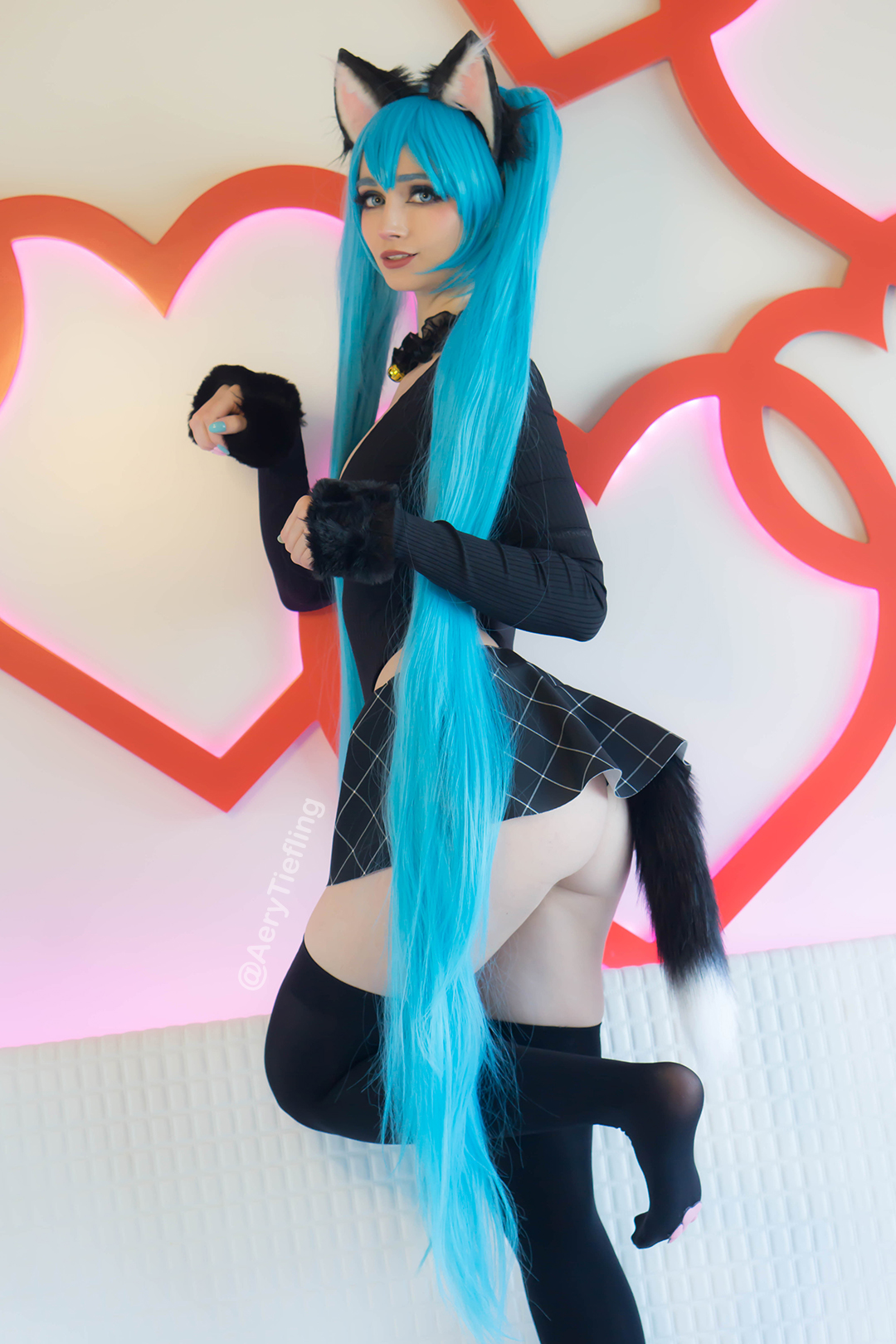 Hatsune Miku from Vocaloid by Aery Tiefling