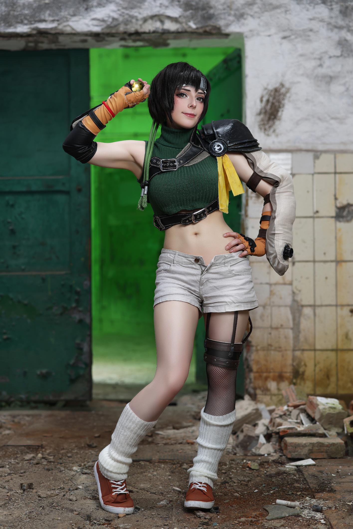 My selfmade Yuffie cosplay! Photo by malimoria.
