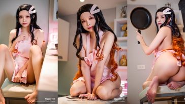Hachi 小芭 nude Tifa Swimsuit - NudeCosplayGirls.com
