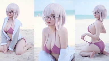 Potato Godzilla nude Rizu-kyun - NudeCosplayGirls.com