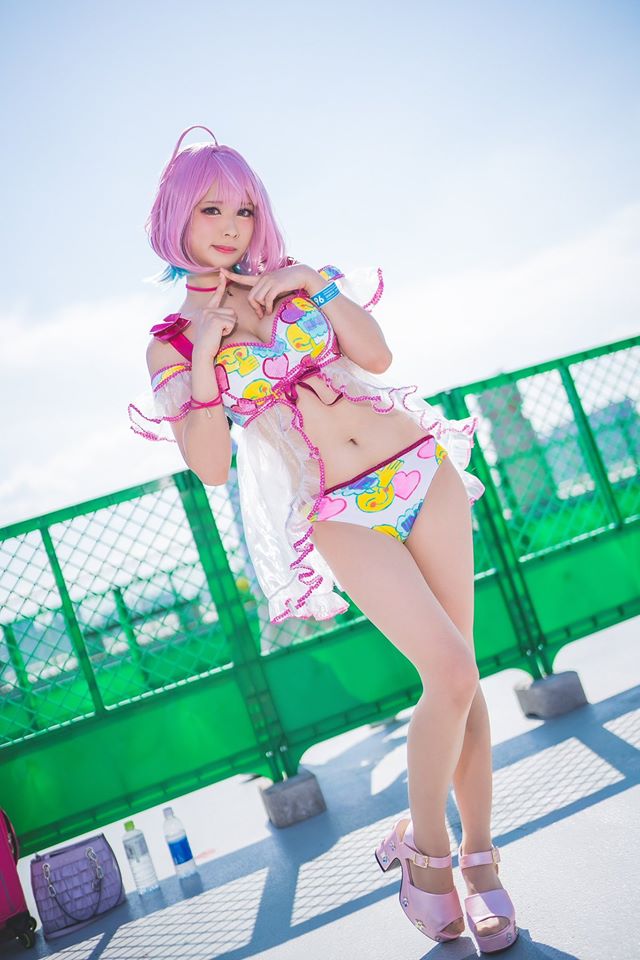 Sexy Ecchi Riamu Yumemi Cosplay