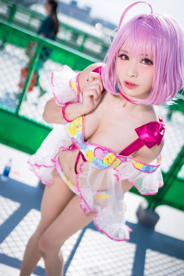 Sexy Ecchi Riamu Yumemi Cosplay