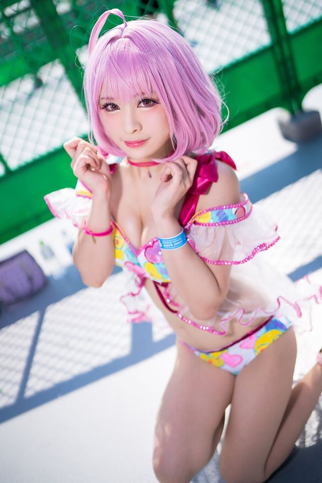 Sexy Ecchi Riamu Yumemi Cosplay