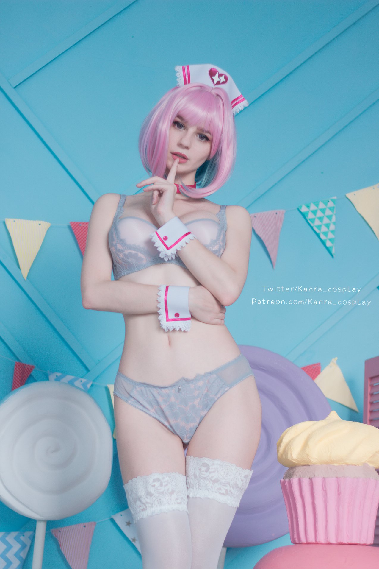 Sexy Ecchi Riamu Yumemi Cosplay