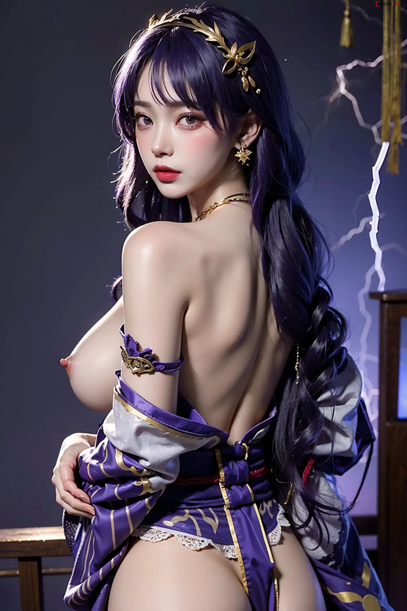 AI Art – Anime Girl 10 – Raiden Shogun – Genshin Impact “166 photos” -  NudeCosplayGirls.com