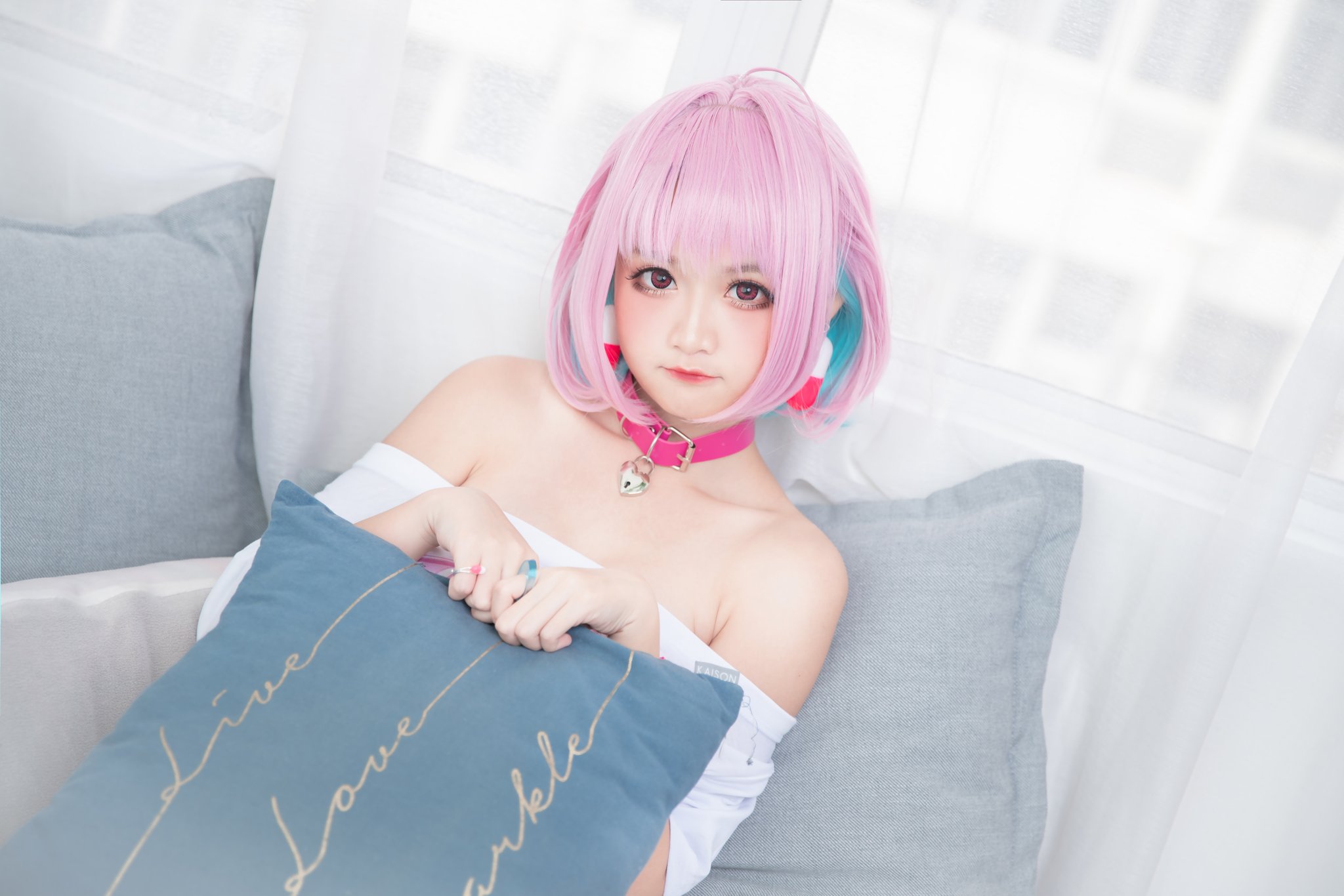 Sexy Ecchi Riamu Yumemi Cosplay