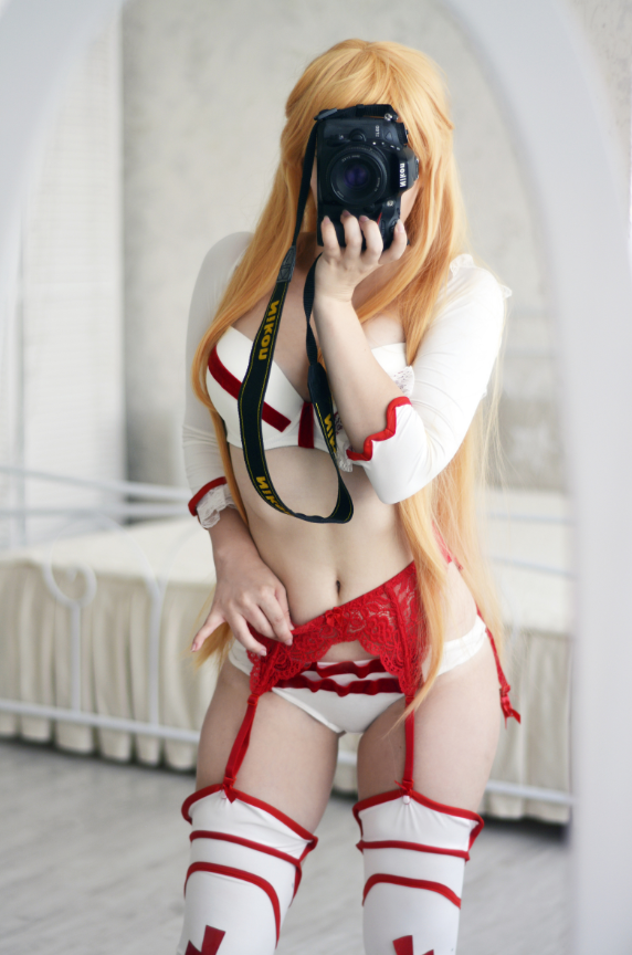 Asuna Lewd Cosplay by Evenink Cosplay