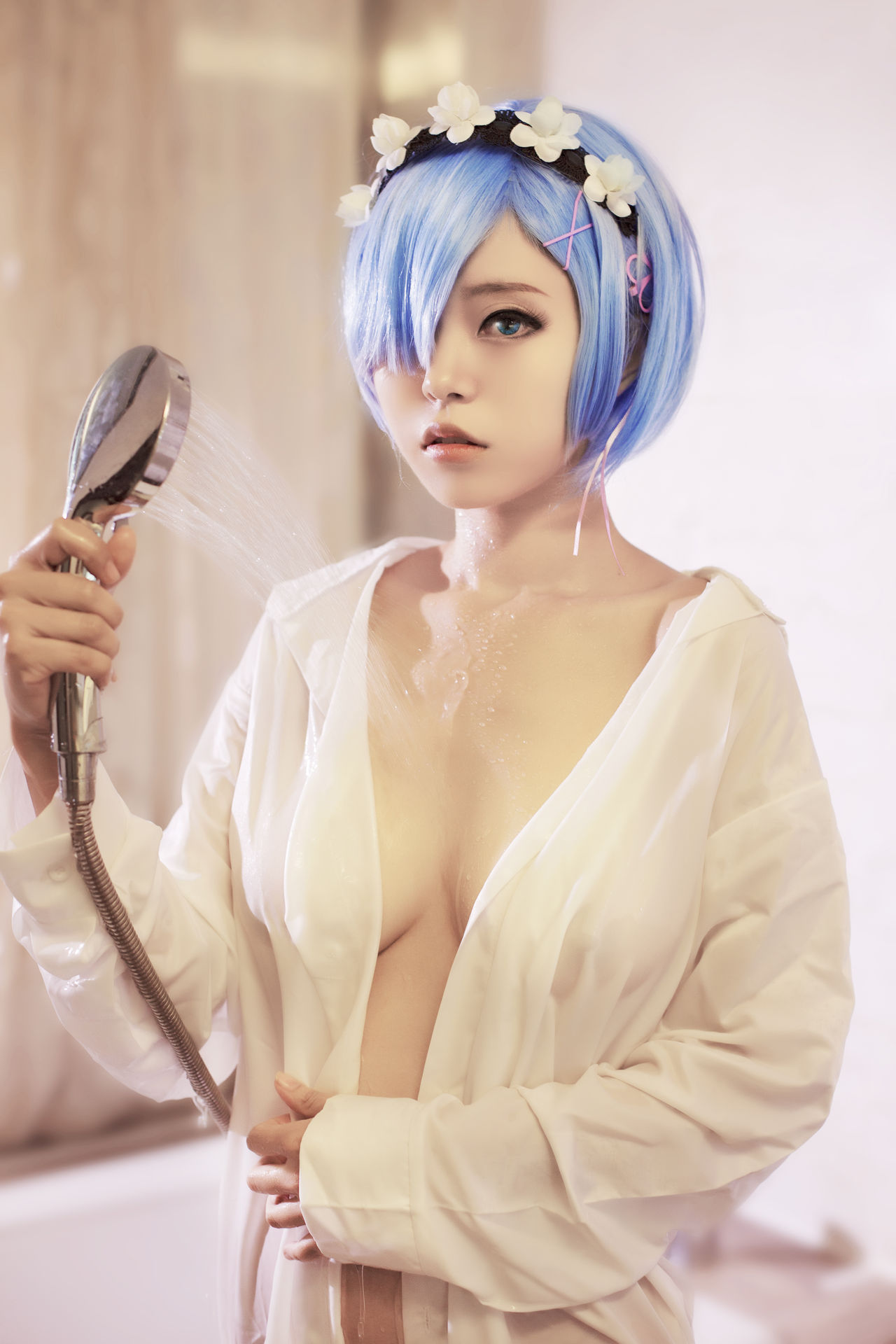 Nude Rem and Ram Cosplay Collection - NudeCosplayGirls.com