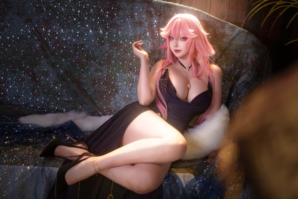Takomayuyi 菌烨 – Yae Miko Cocktail Dress — Photo 6
